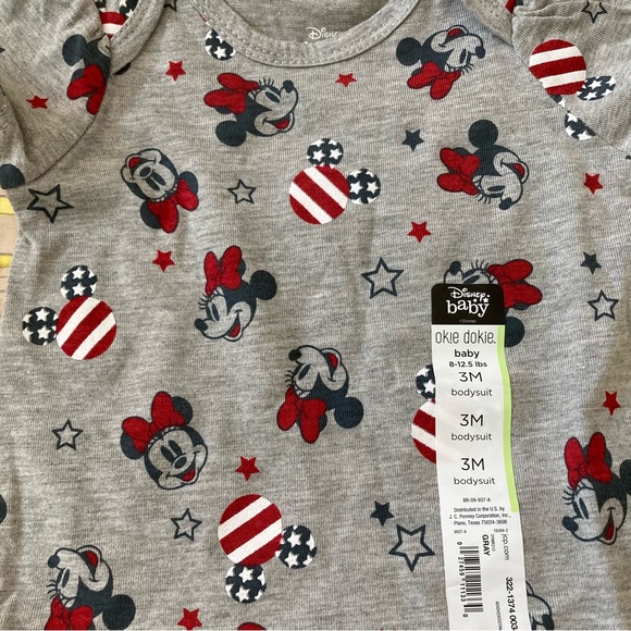 Disney Baby Okie Dokie Bodysuit | NEW | Size 3 Months - Picture 7 of 7